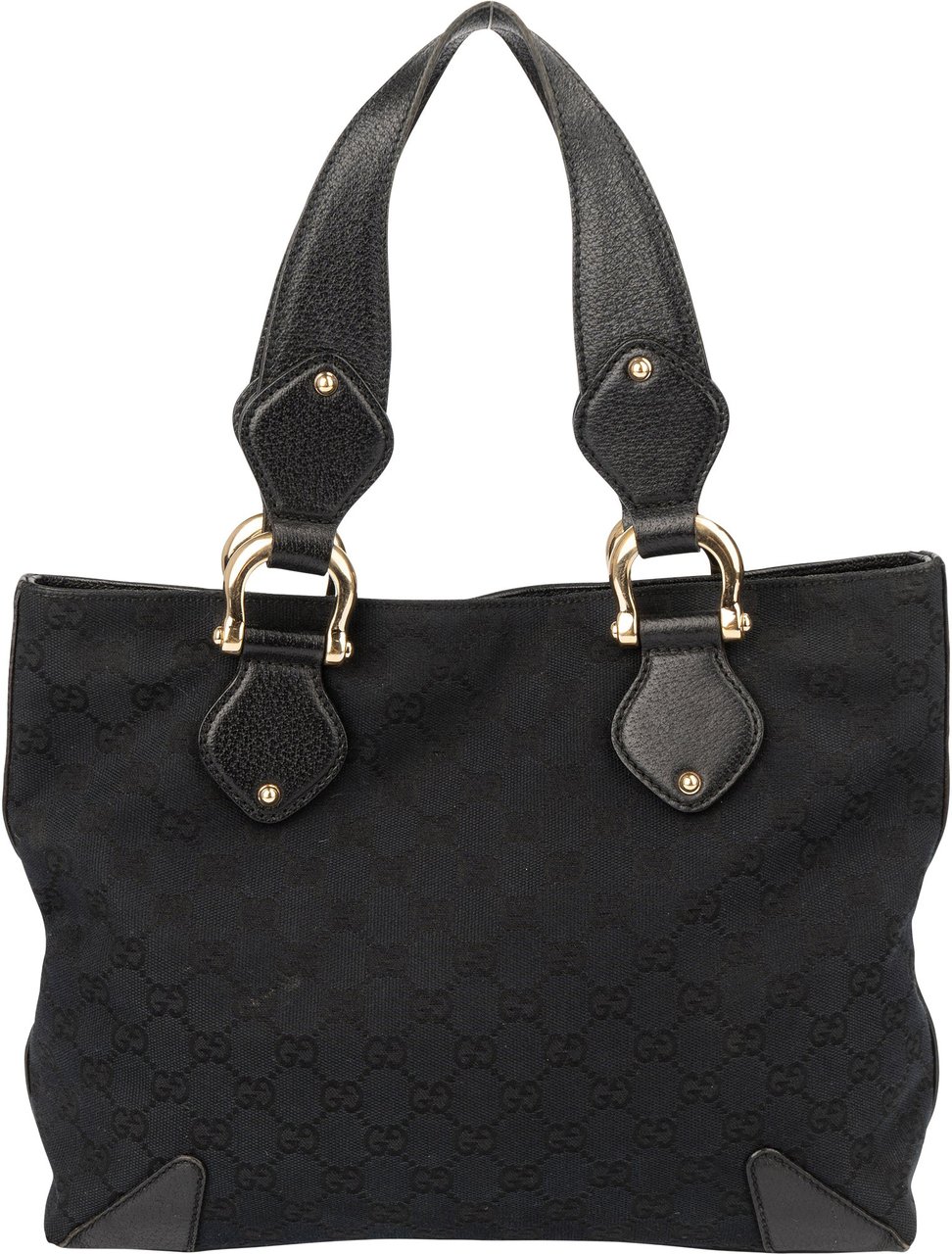 Gucci Gucci GG Monogram Handbag Zwart