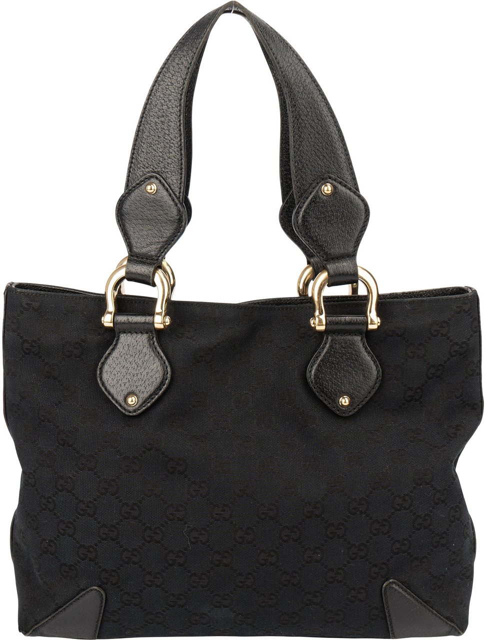 Gucci Gucci GG Monogram Handbag Zwart