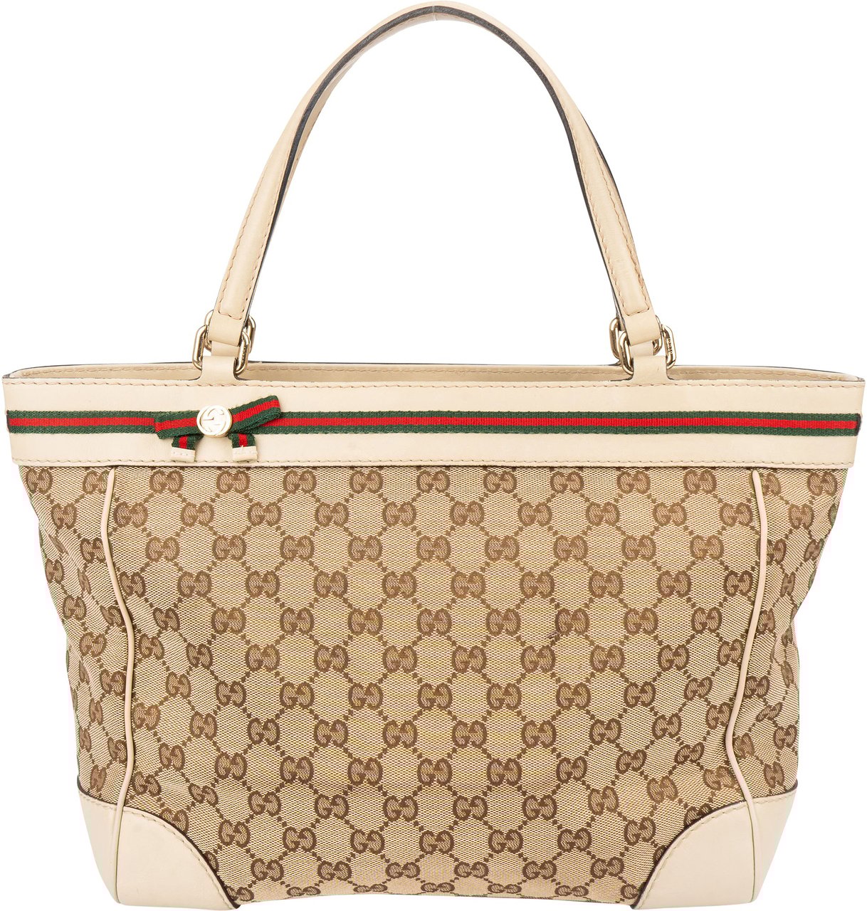 Gucci Gucci GG Monogram Princy Handbag Bruin