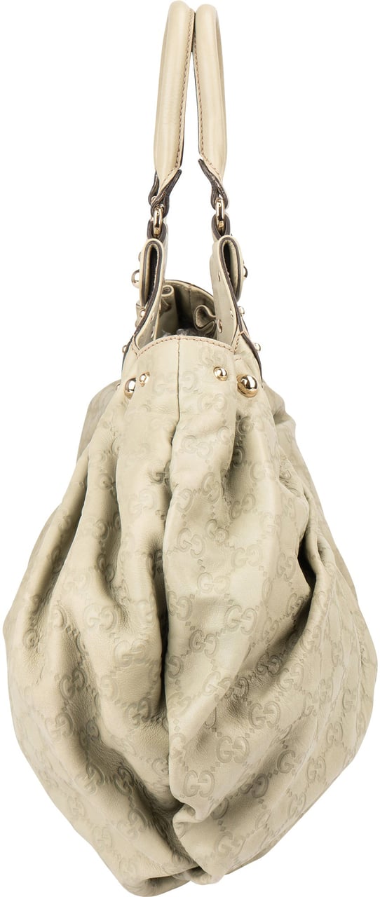 Gucci Gucci Leather GG Monogram Pelham Handbag Groen