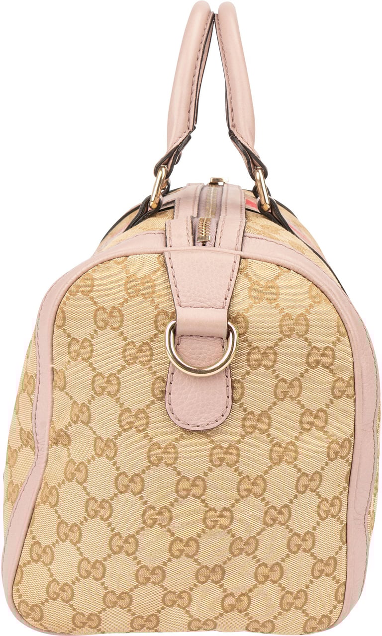 Gucci Gucci GG Monogram Boston Handbag Bruin