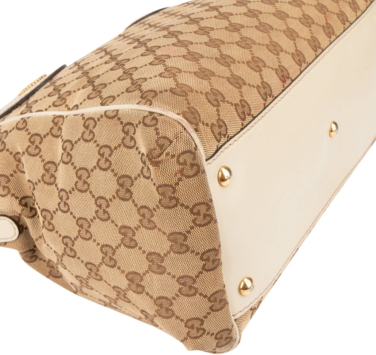 Gucci Gucci GG Monogram Handbag Bruin