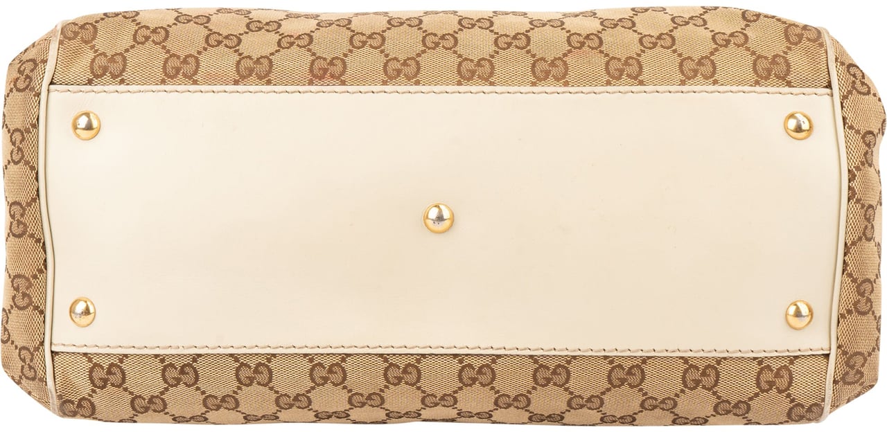 Gucci Gucci GG Monogram Handbag Bruin