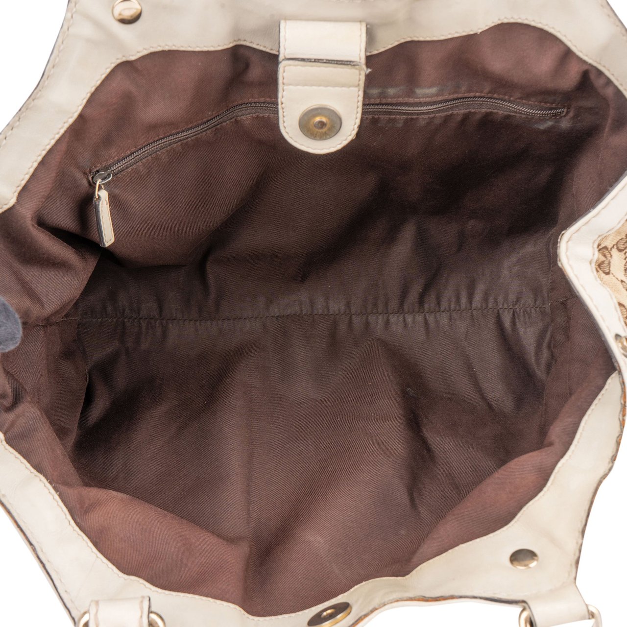 Gucci Gucci GG Monogram Sukey Handbag Bruin