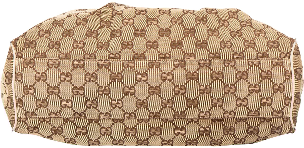 Gucci Gucci GG Monogram Sukey Handbag Bruin
