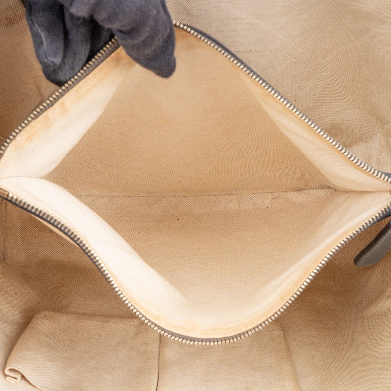Gucci Gucci GG Monogram Bamboo Handbag Bruin