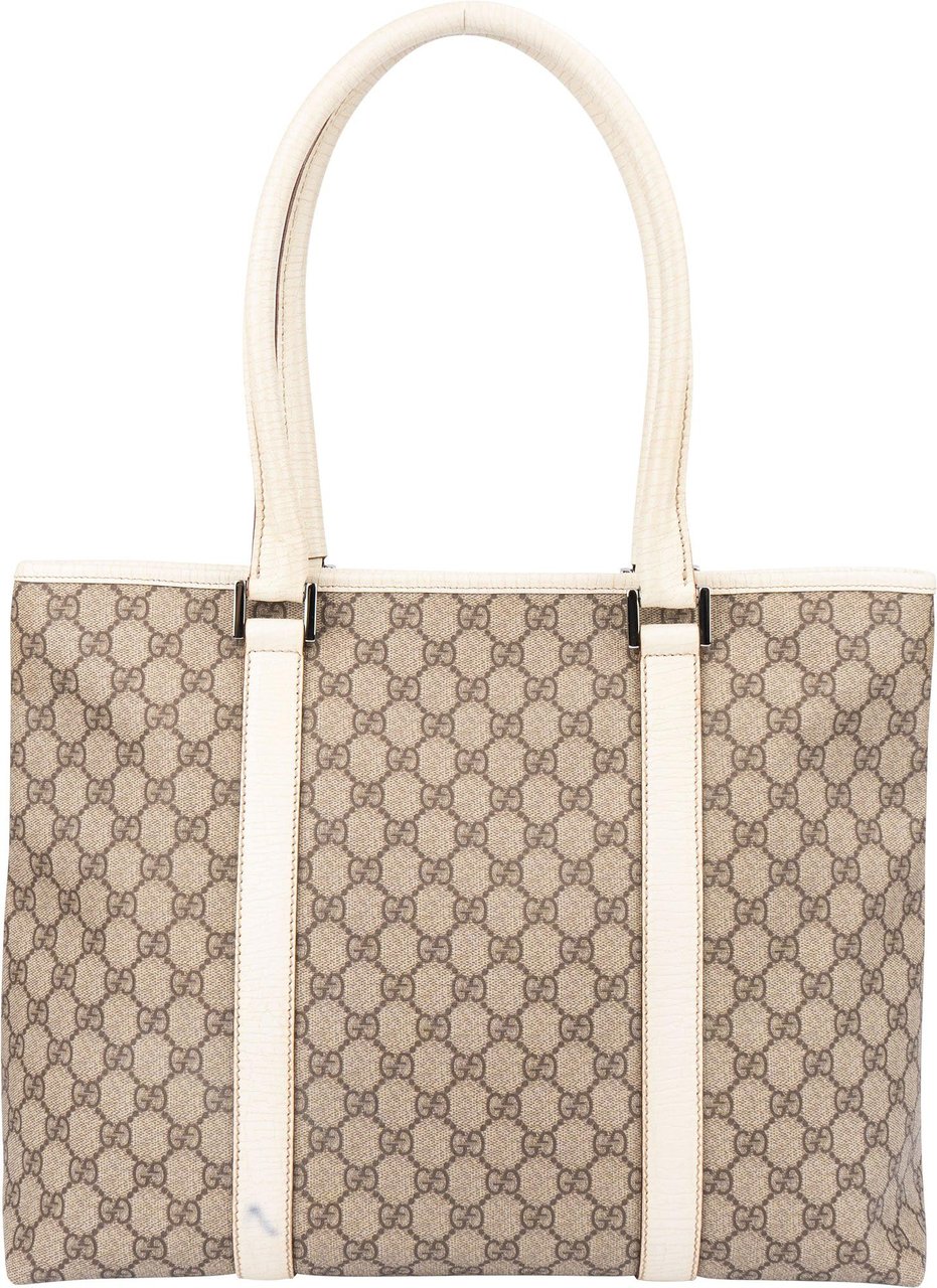 Gucci Gucci GG Supreme Monogram Handbag Bruin