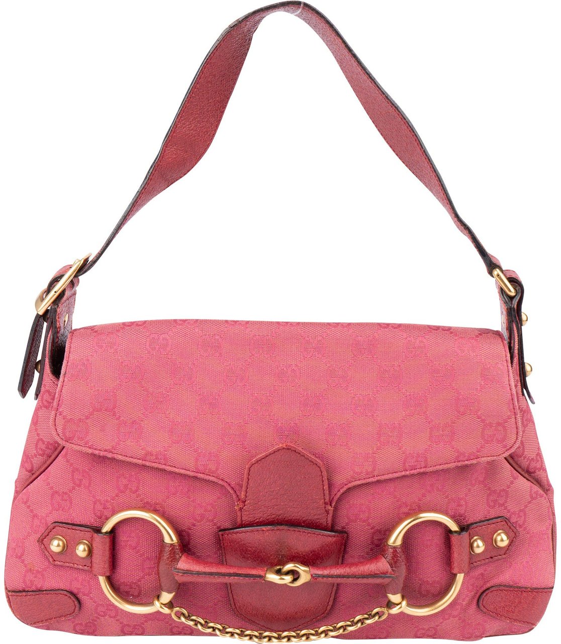 Gucci Gucci GG Monogram Horsebit By Tom Ford Handbag Roze