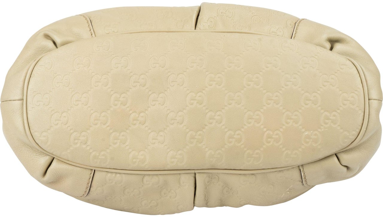 Gucci Gucci Leather GG Monogram Sukey Handbag Groen