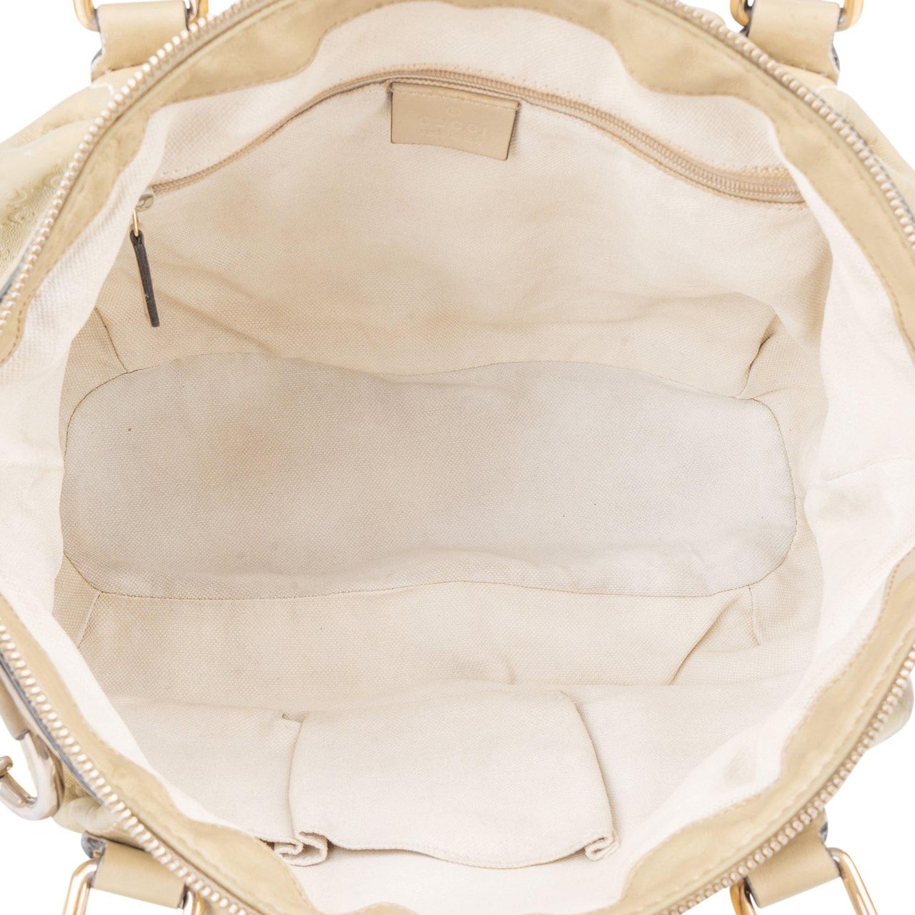 Gucci Gucci Leather GG Monogram Sukey Handbag Groen