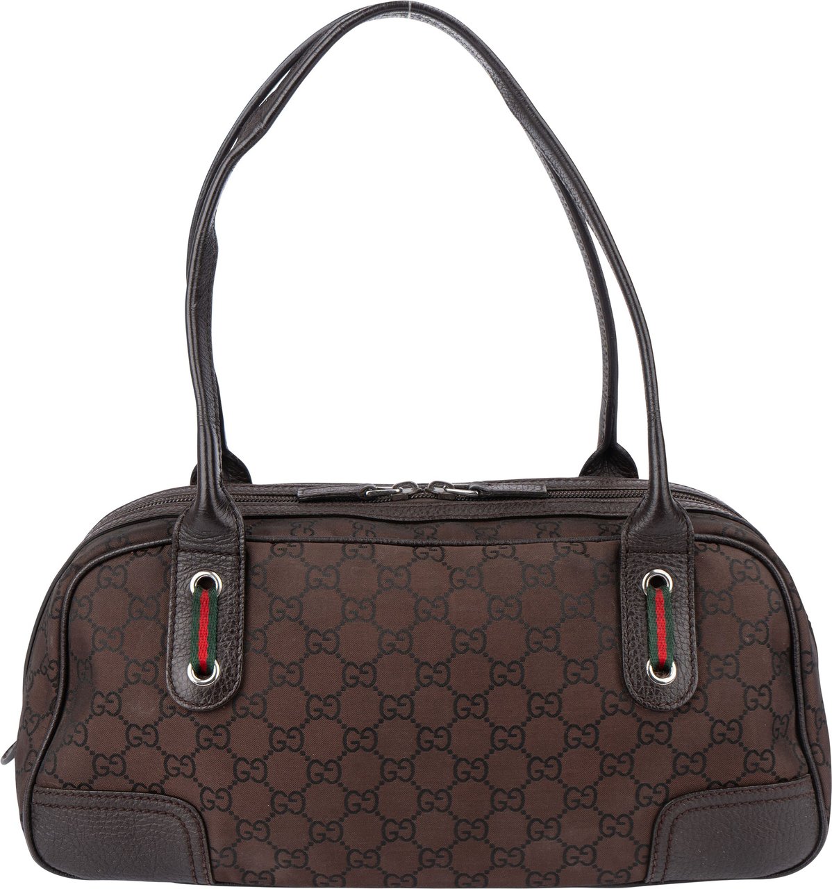 Gucci Gucci GG Monogram Princy Handbag Bruin