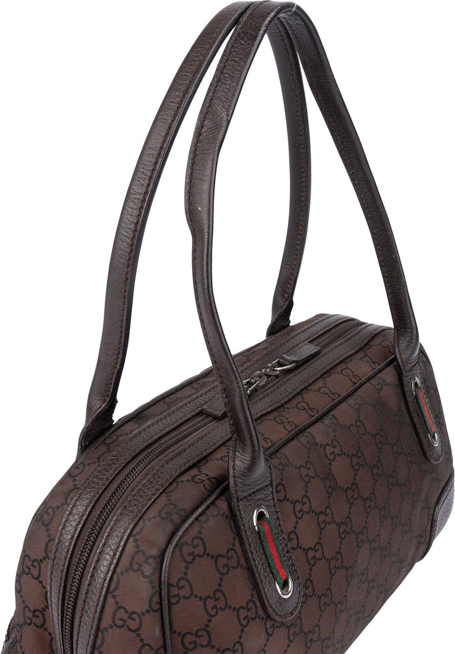 Gucci Gucci GG Monogram Princy Handbag Bruin