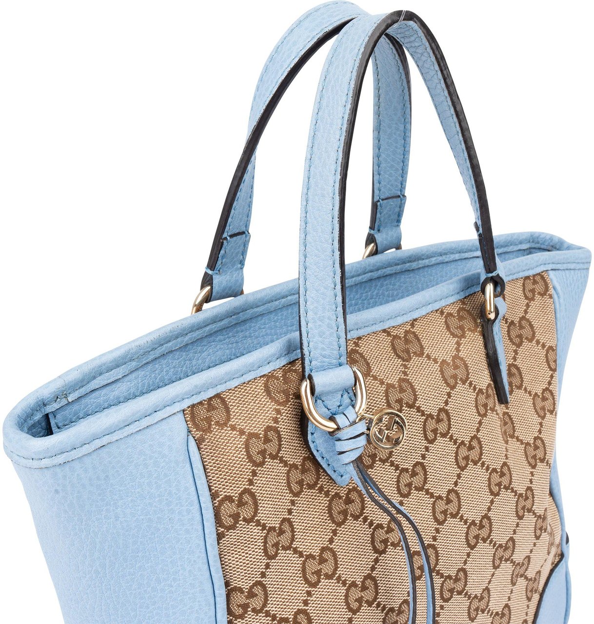 Gucci Gucci GG Monogram Mini Bree Handbag Blauw