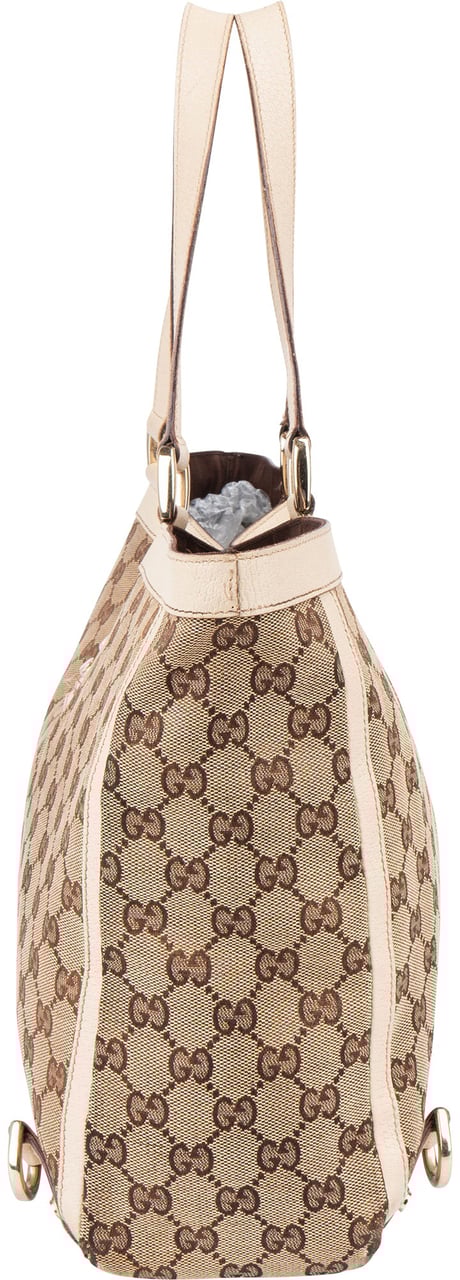 Gucci Gucci GG Monogram Abbey Handbag Bruin