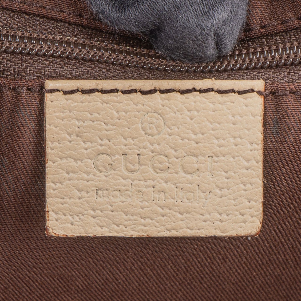 Gucci Gucci GG Monogram Abbey Handbag Bruin
