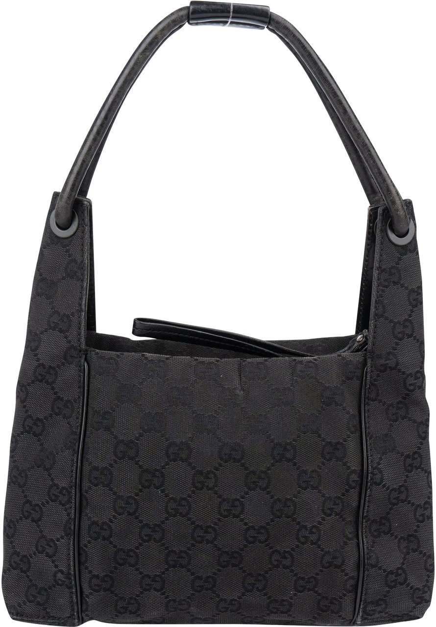Gucci GG Monogram Shoulder Bag Zwart