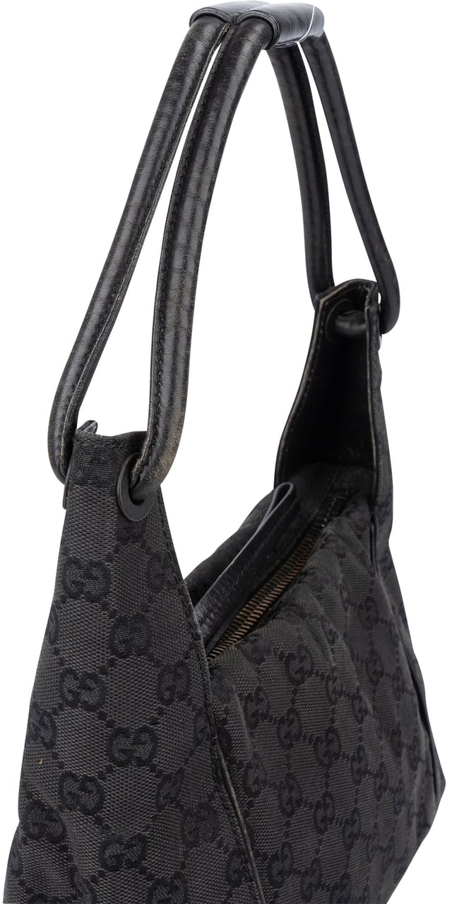Gucci GG Monogram Shoulder Bag Zwart