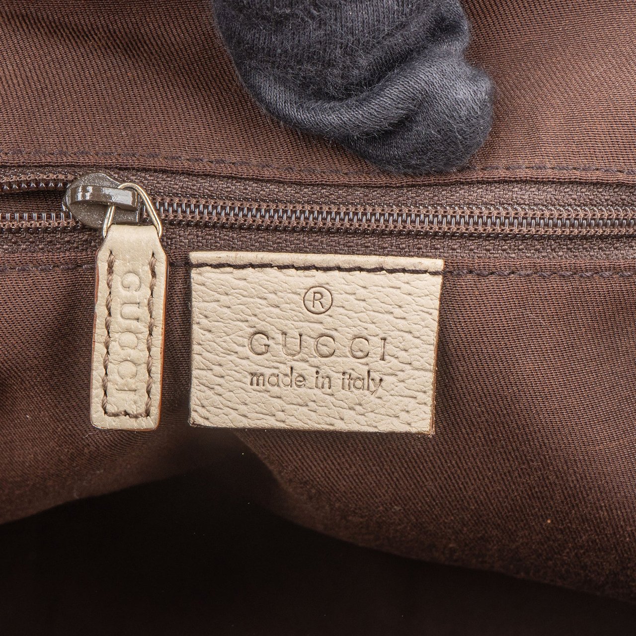 Gucci Gucci GG Monogram Abbey Handbag Bruin