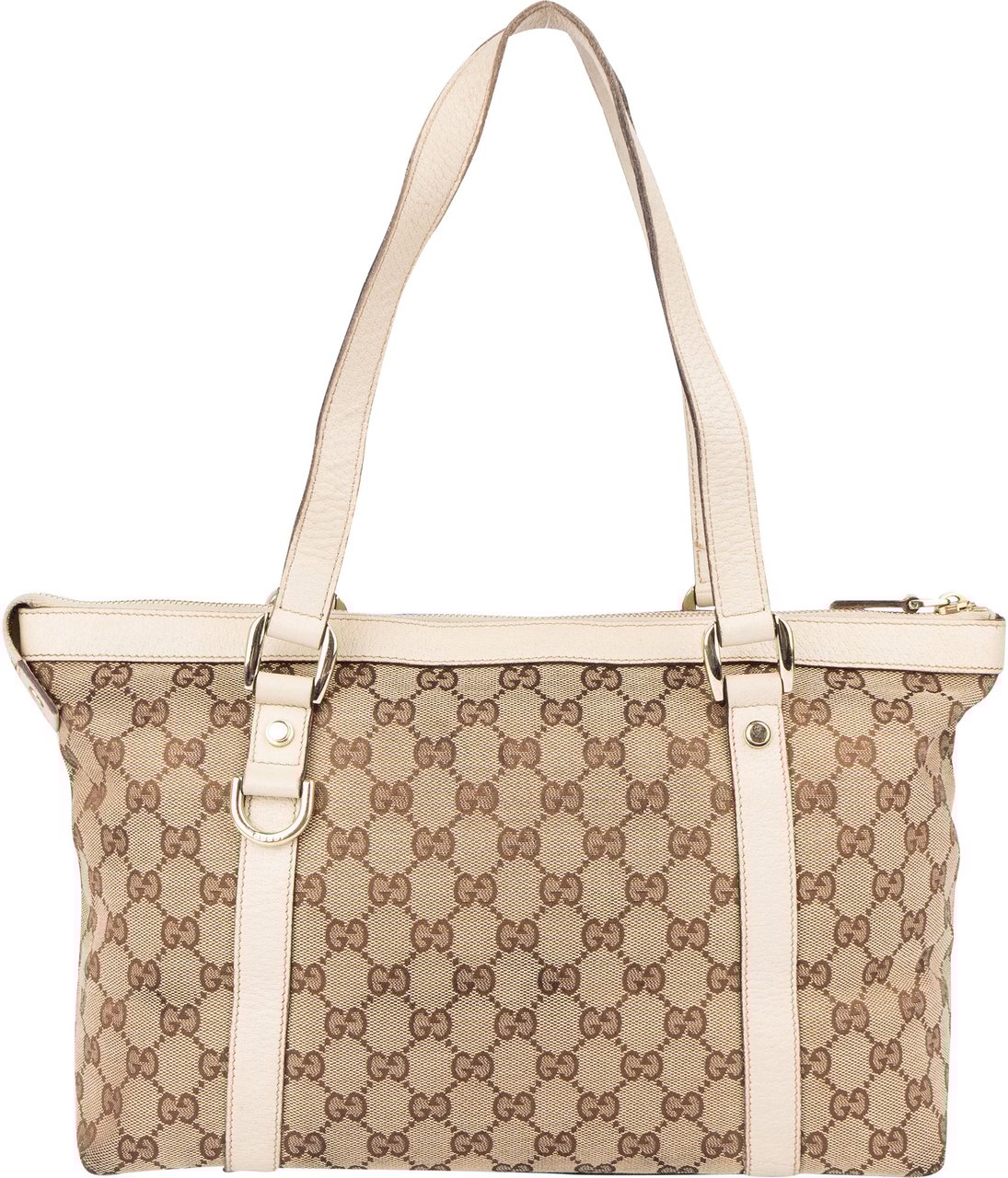 Gucci Gucci GG Monogram Abbey Handbag Bruin