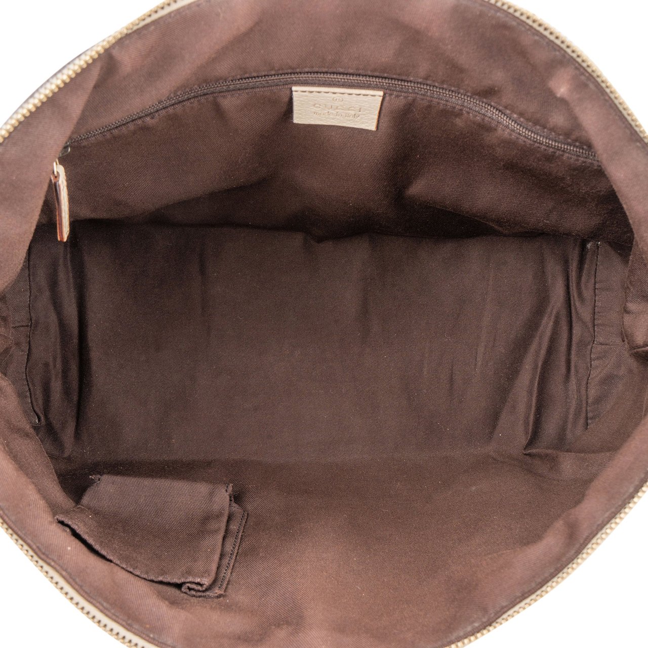 Gucci Gucci GG Monogram Abbey Handbag Bruin