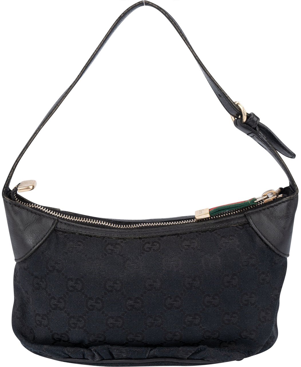 Gucci Gucci GG Monogram Mini Handbag Zwart