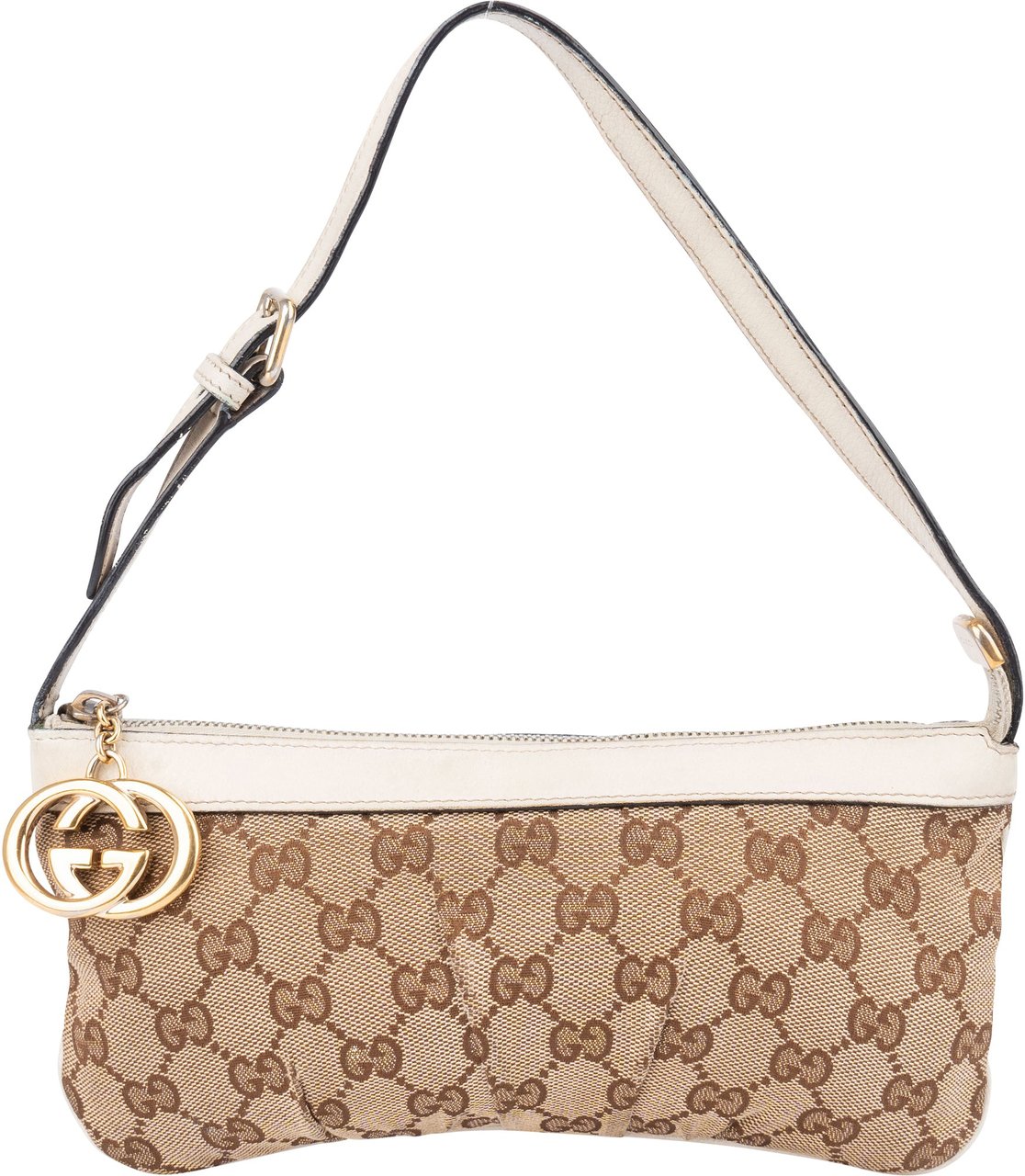 Gucci Gucci GG Monogram Handbag Bruin