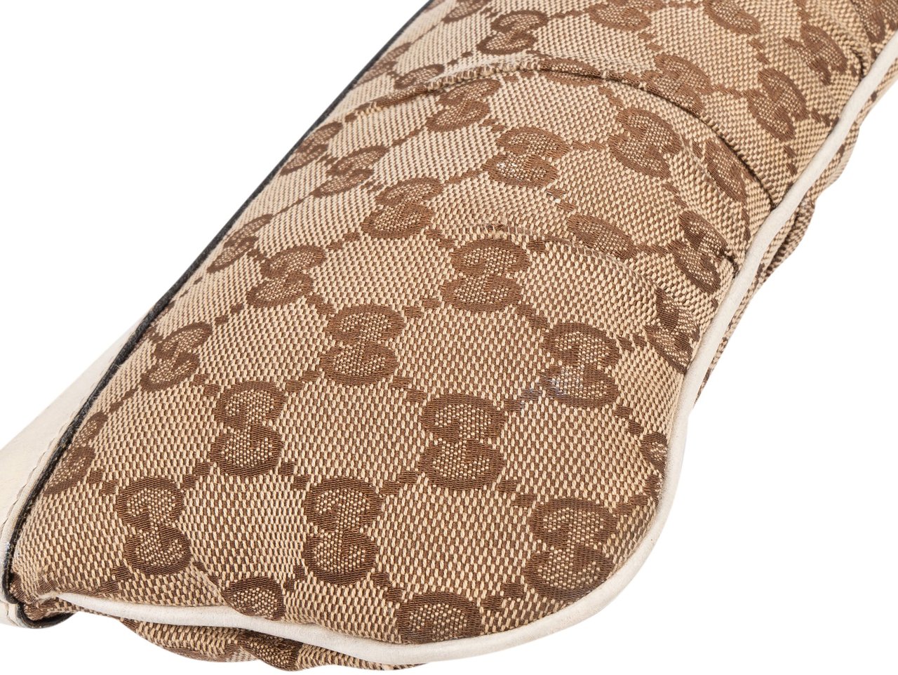 Gucci Gucci GG Monogram Mini Heart Handbag Bruin