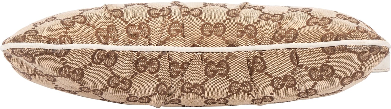 Gucci Gucci GG Monogram Mini Heart Handbag Bruin