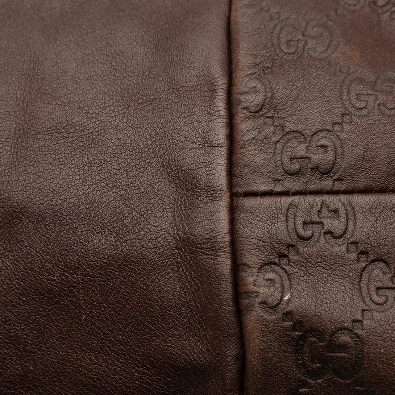 Gucci Medium Guccissima Hysteria Handbag Bruin