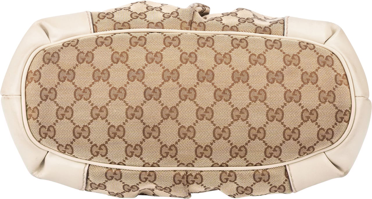 Gucci Gucci GG Monogram Sukey Handbag Bruin
