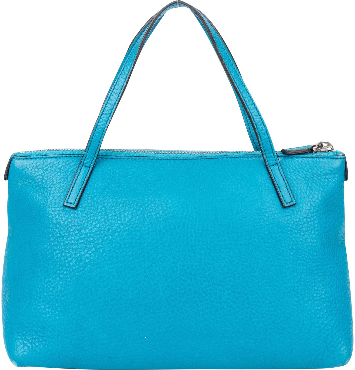 Gucci Bleu Leather Soho Handbag Blauw