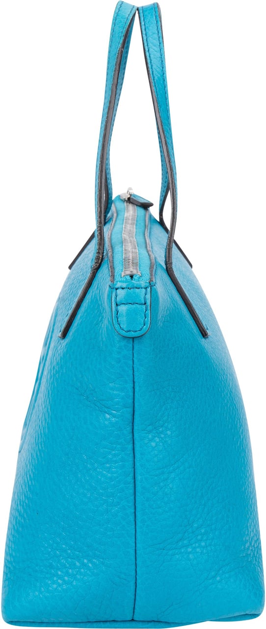Gucci Gucci Bleu Leather Soho Handbag Blauw