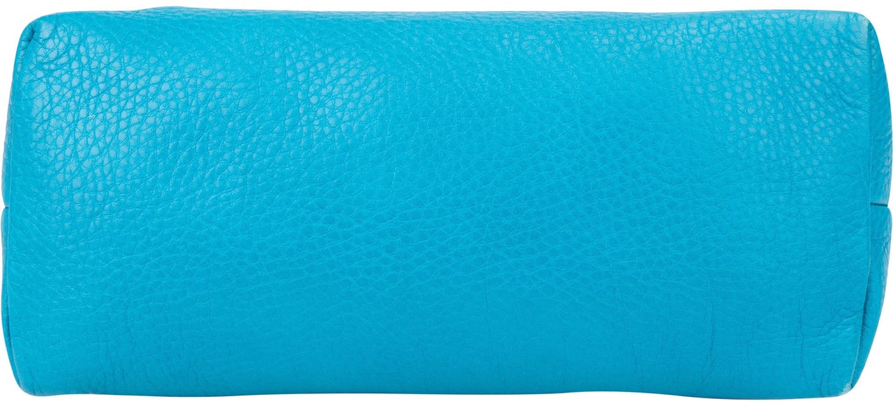 Gucci Bleu Leather Soho Handbag Blauw