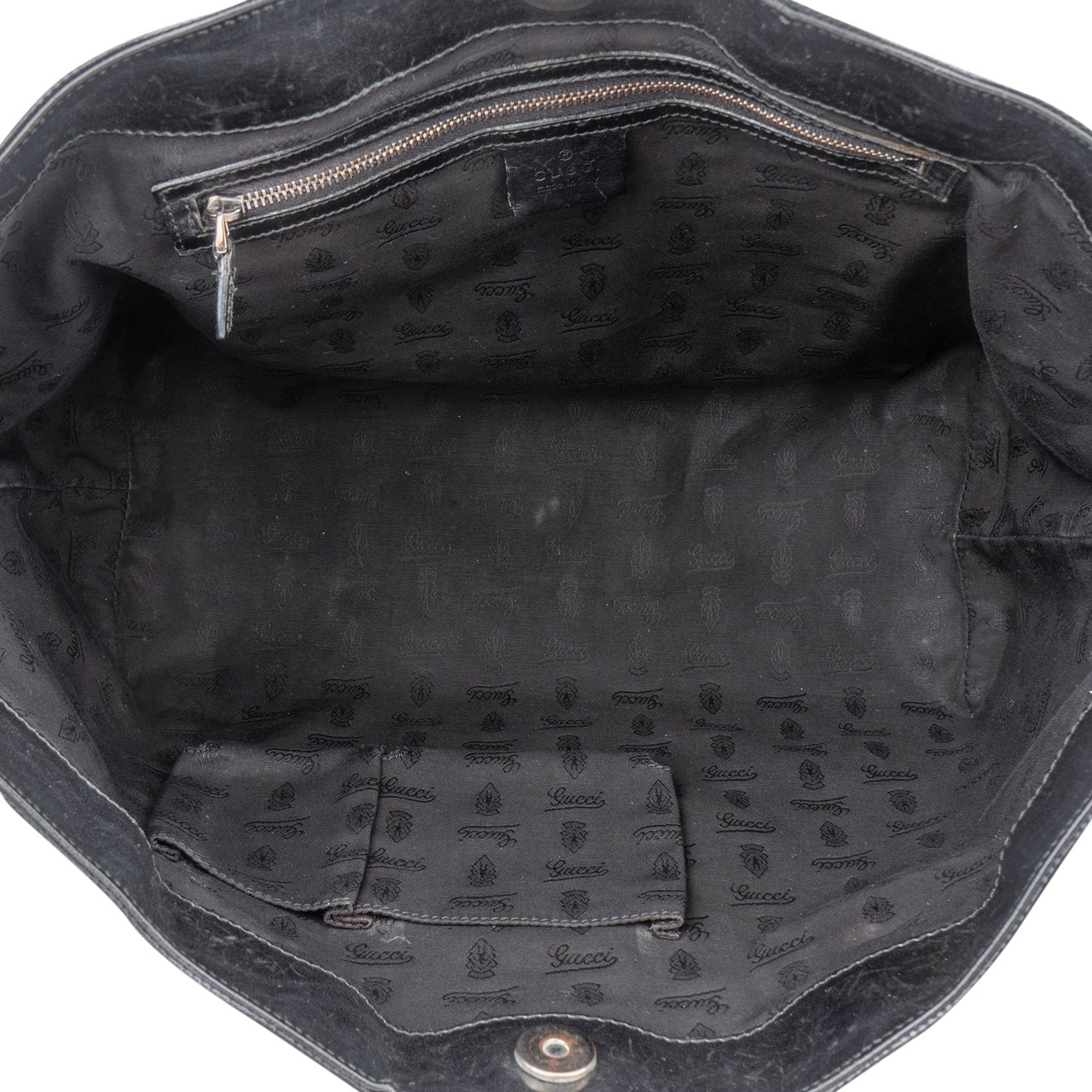 Gucci Gucci GG Monogram Imprime Handbag Zwart