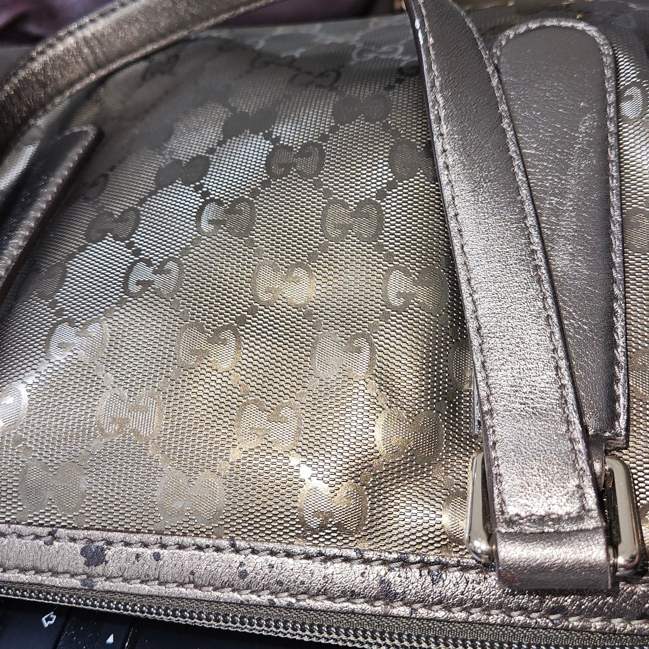 Gucci Gucci GG Monogram Boston Handbag Divers