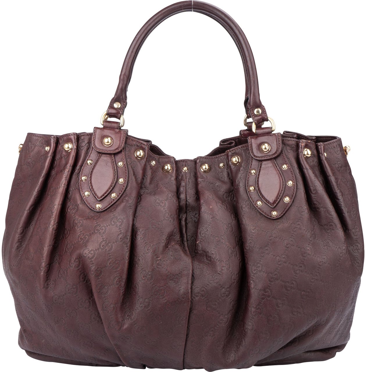 Gucci Gucci GG Monogram Pelham Handbag Paars