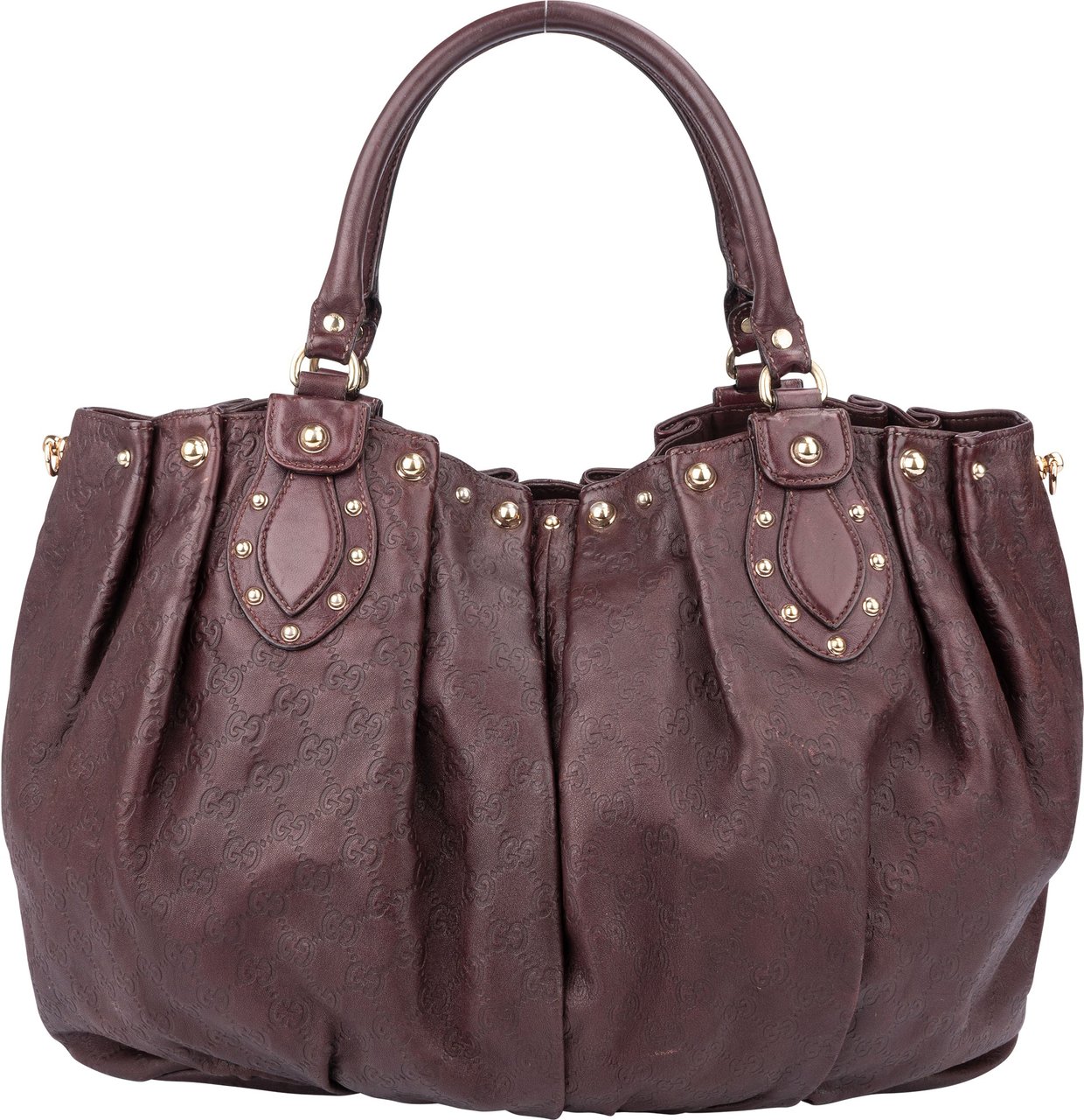 Gucci Gucci GG Monogram Pelham Handbag Paars