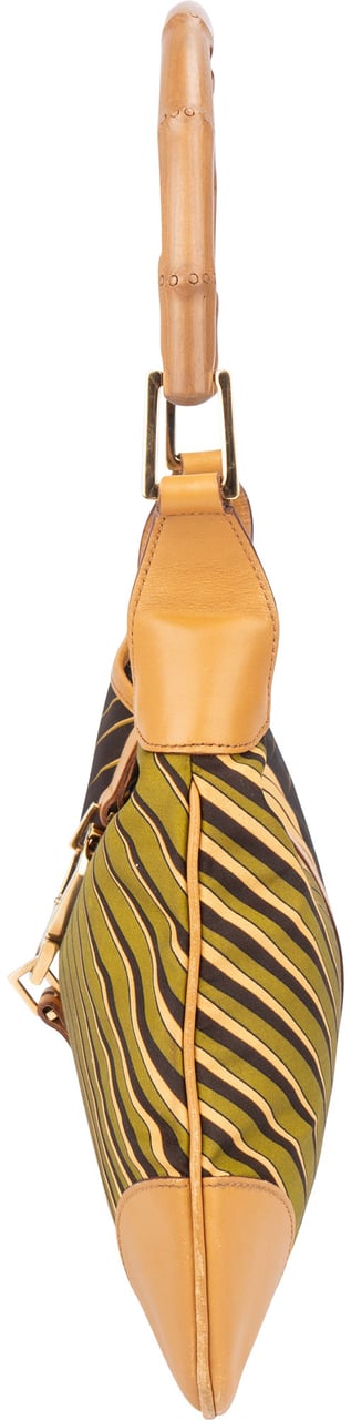 Gucci Gucci Limited Jackie Bamboo Shoulder Bag Bruin