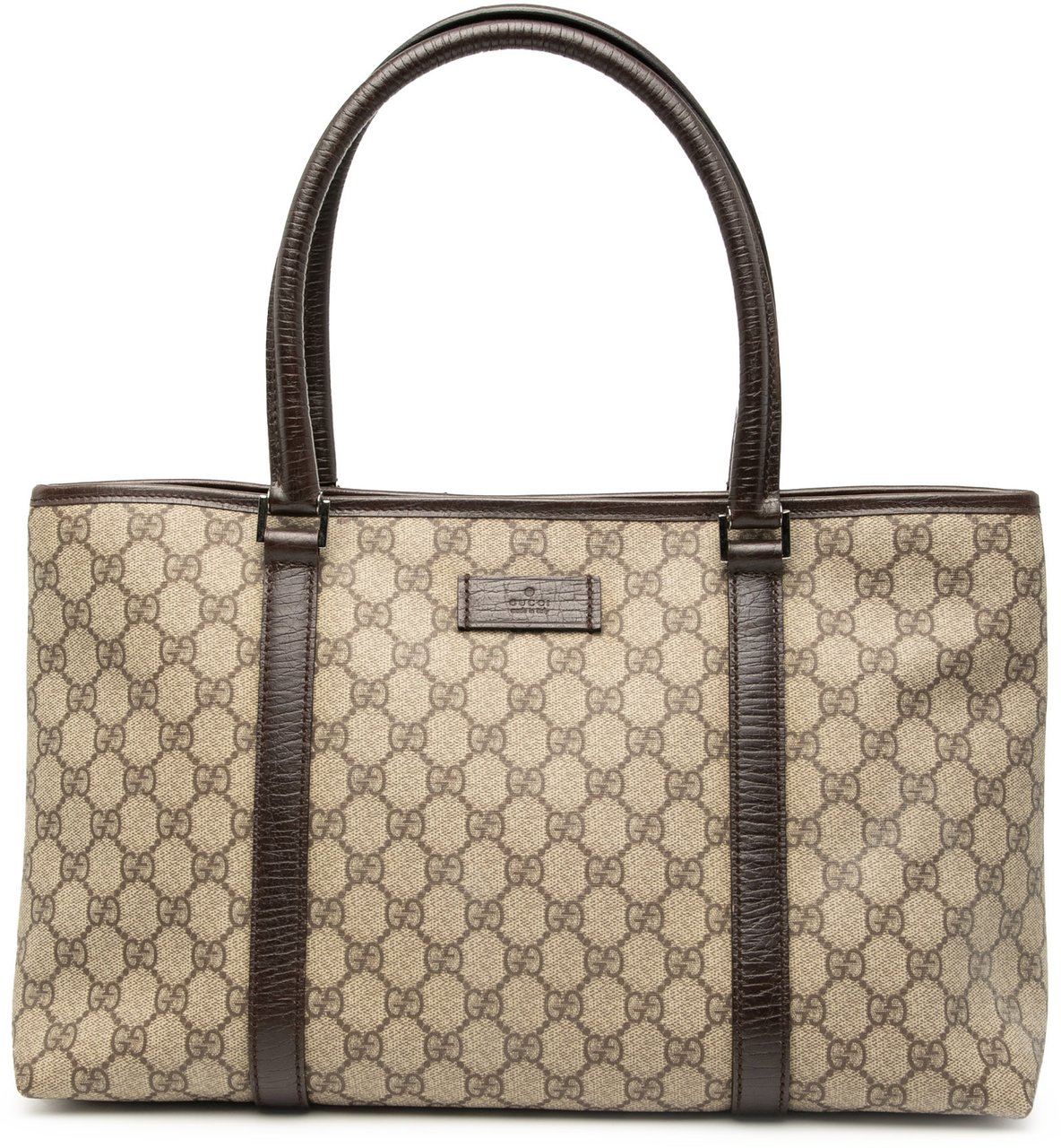 Gucci Medium GG Supreme Joy Tote Bruin