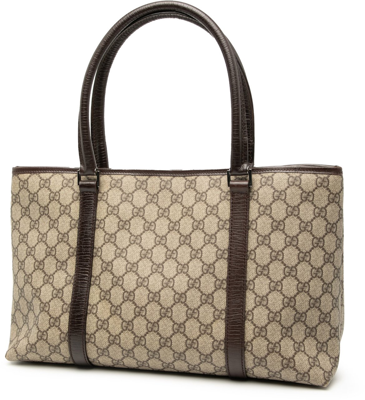 Gucci Medium GG Supreme Joy Tote Bruin