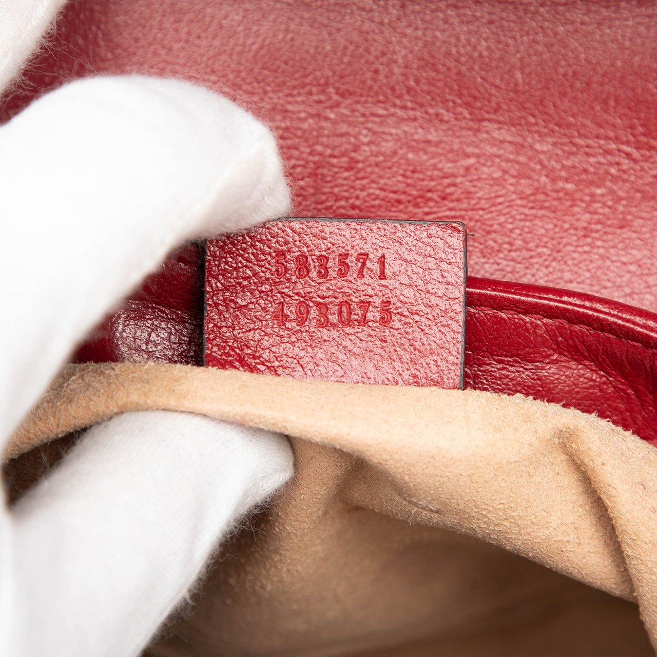 Gucci GG Marmont Matelasse Leather Torchon Top Handle Bag Zwart