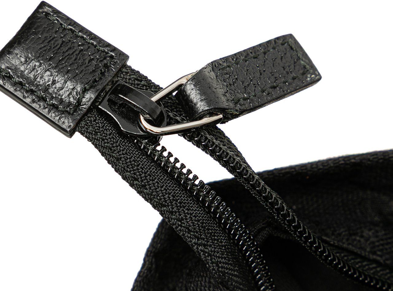 Gucci GG Canvas Web Handbag Zwart