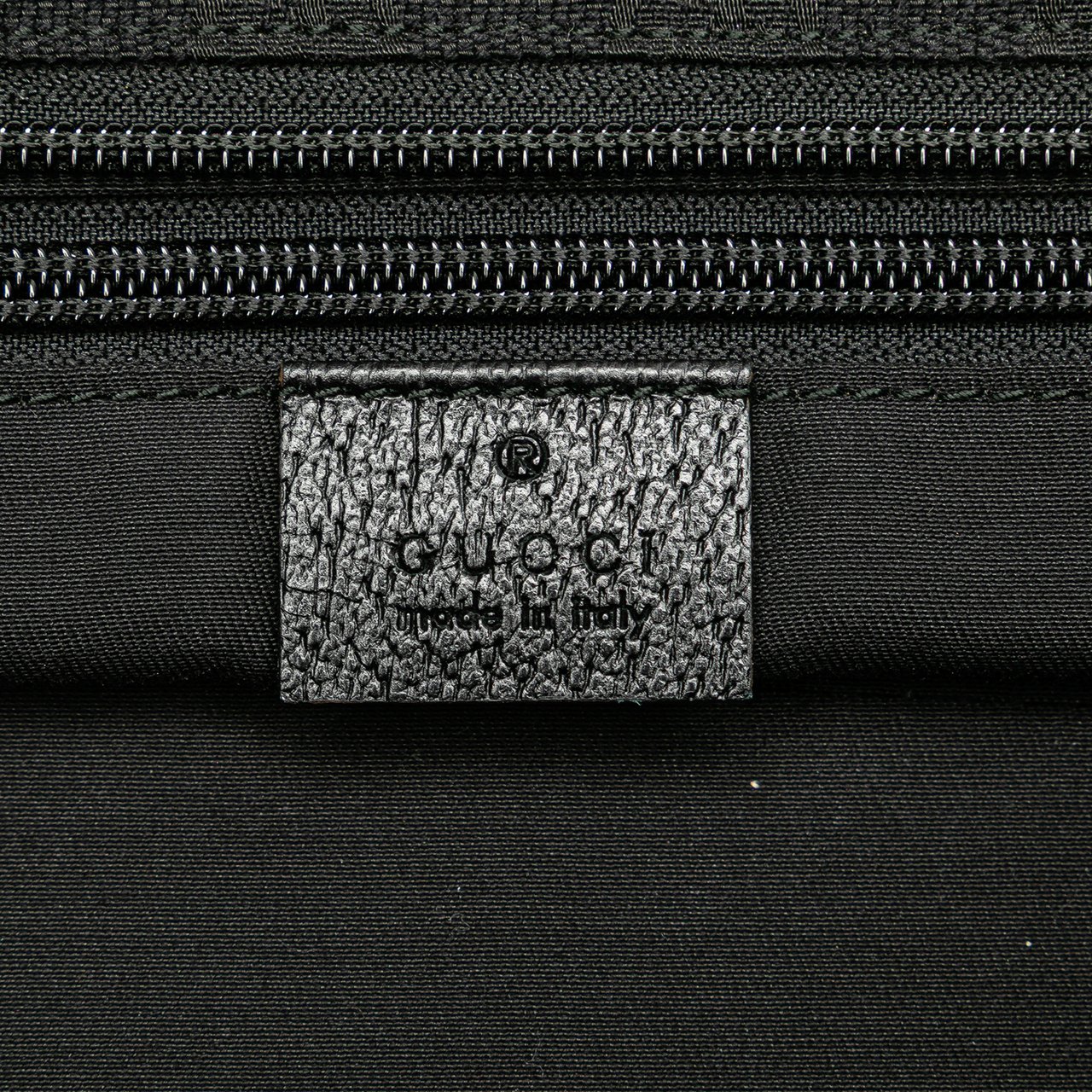 Gucci GG Canvas Web Handbag Zwart