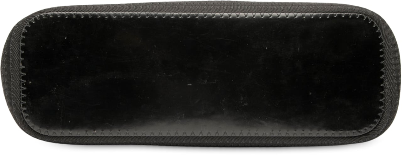 Gucci Nylon Bamboo Satchel Zwart