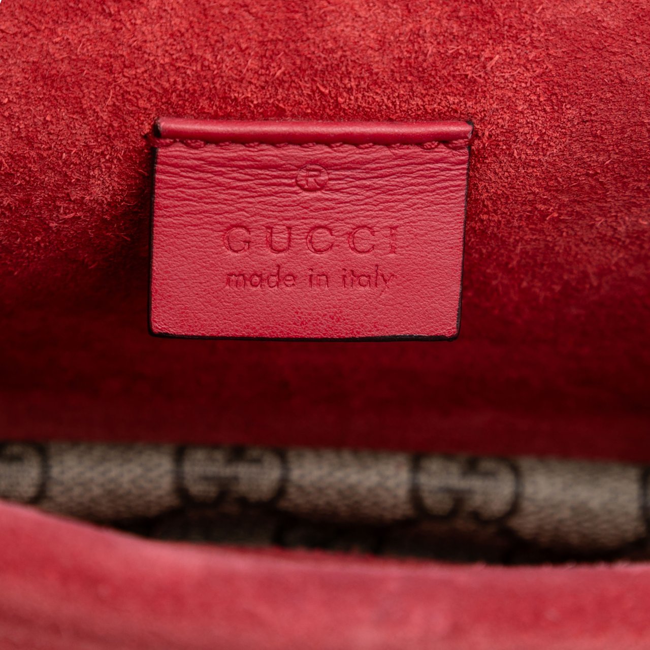 Gucci Small GG Supreme Dionysus Crossbody Bruin