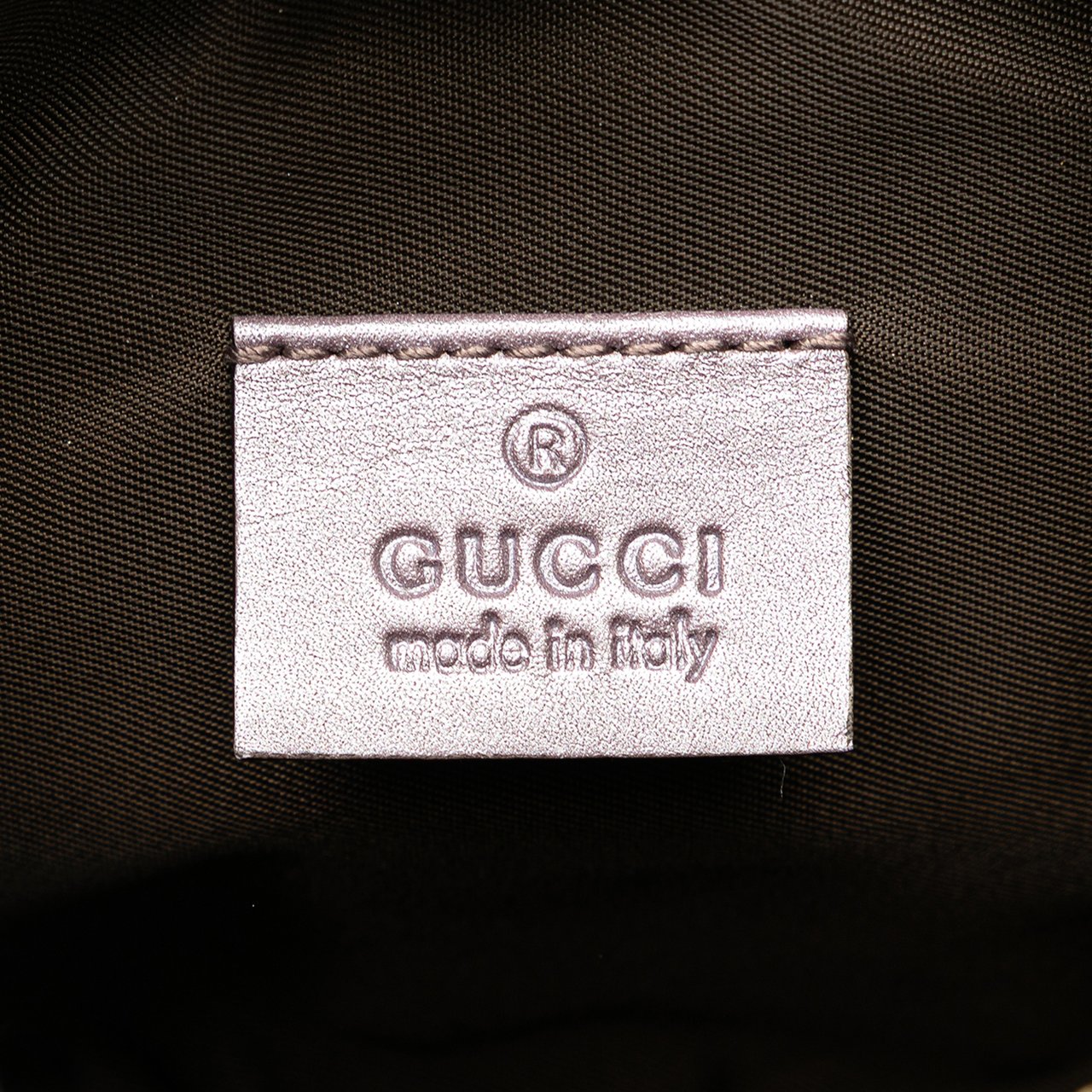 Gucci Small Metallic Guccissima Lovely Crossbody Paars