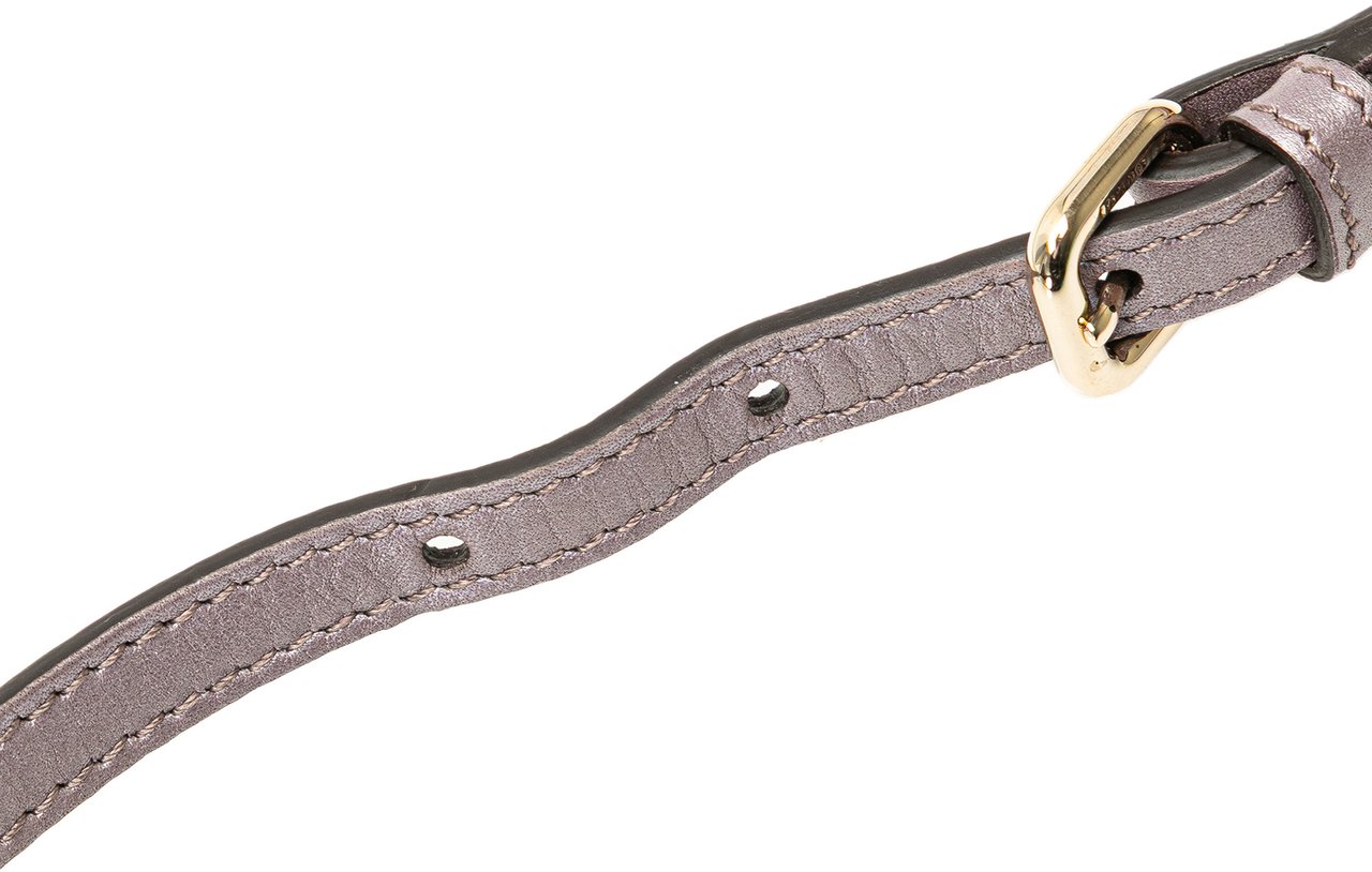 Gucci Small Metallic Guccissima Lovely Crossbody Paars