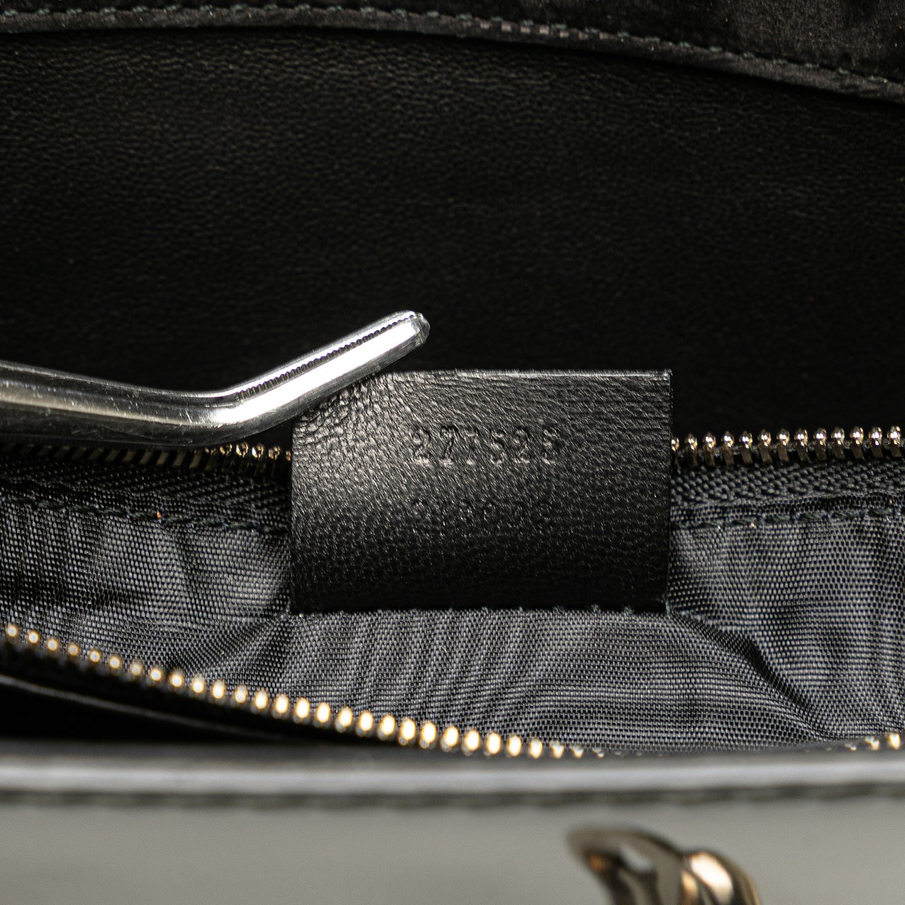 Gucci Patent 1973 Clutch Zwart