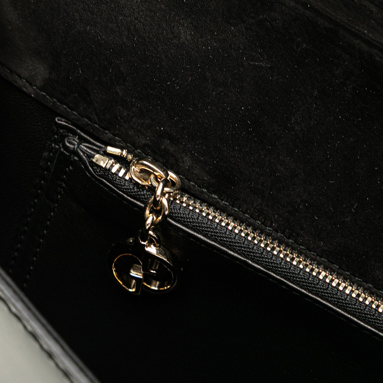 Gucci Patent 1973 Clutch Zwart