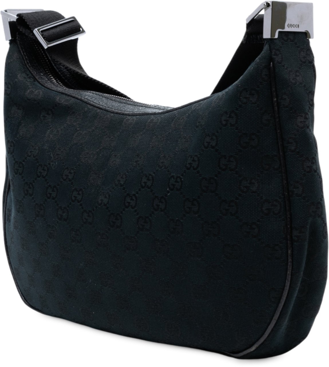 Gucci GG Canvas Crossbody Zwart